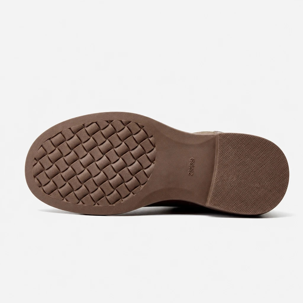 Boots Spring Calfskin Leather Ankle