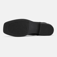 Boots Square Toe Draped
