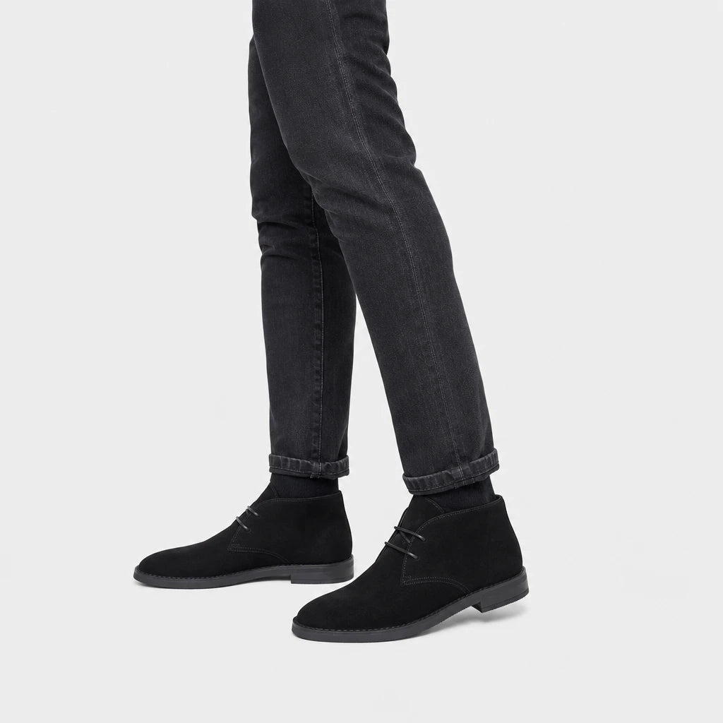 Boots Suede Lace-Up
