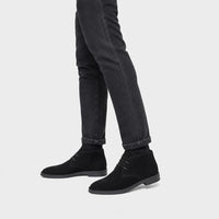 Boots Suede Lace-Up