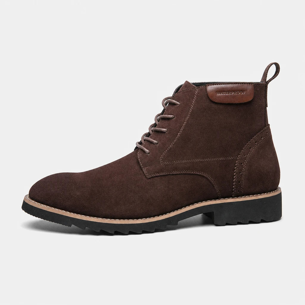 Boots Suede Leather Ankle