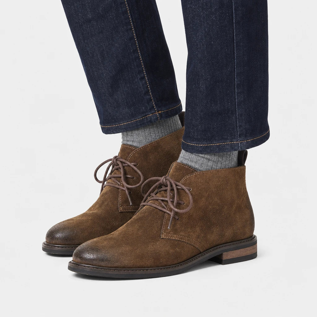 Boots Suede Leather Desert