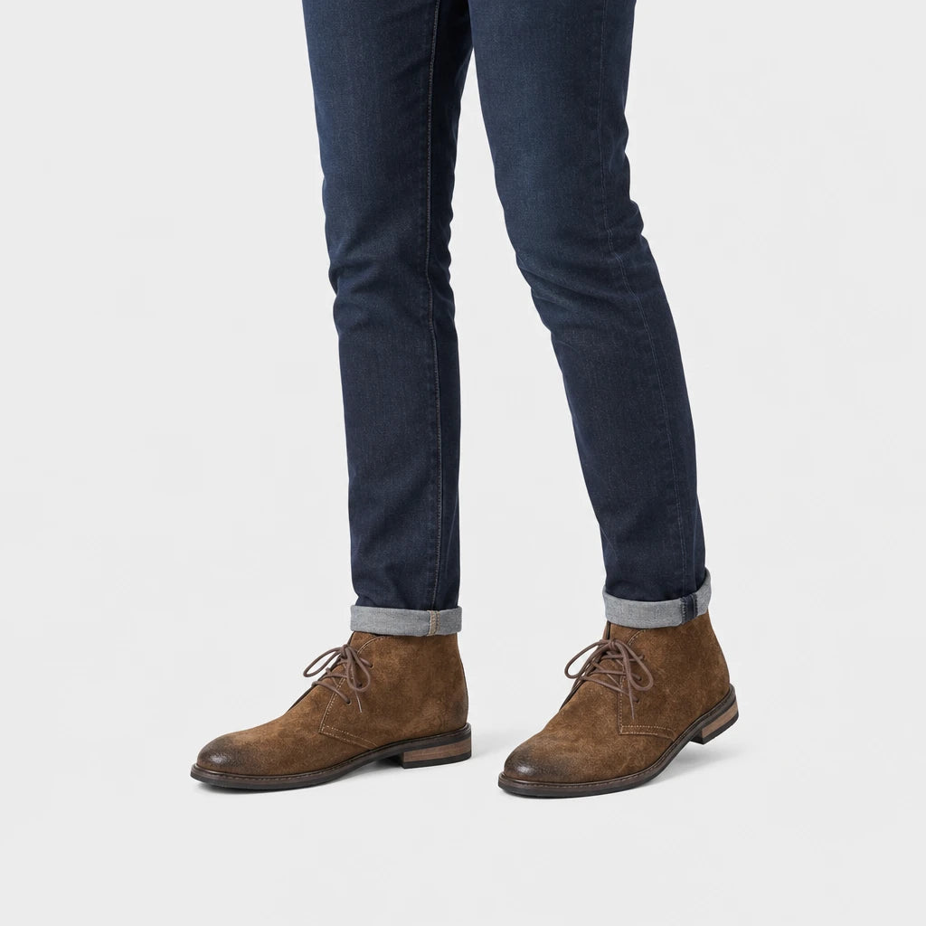 Boots Suede Leather Desert