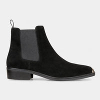 Boots Suede Metal Toe