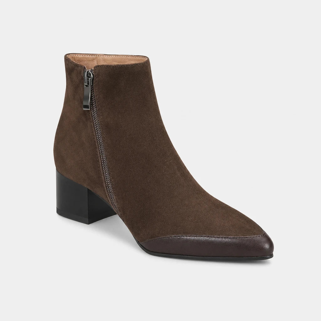 Boots Suede Pointed Toe