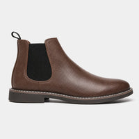 Boots Synthetic Chelsea Brown