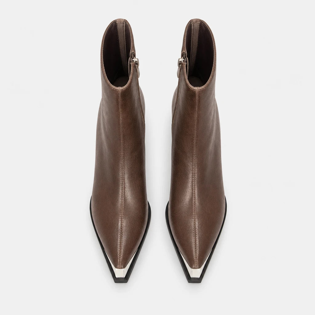 Boots Winter Gray Pointed Toe