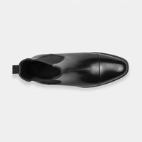 Business Black Leather Chelsea Boots