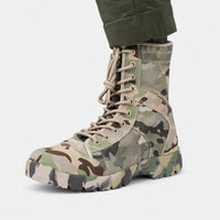 Camouflage Lace Up Outdoor Boots Tactical Combat