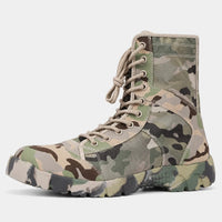Camouflage Lace Up Outdoor Boots Tactical Combat