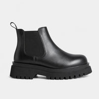 Chunky Platform Chelsea Boots For Men Black