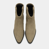 Cowboy Boots Suede Pointed Toe