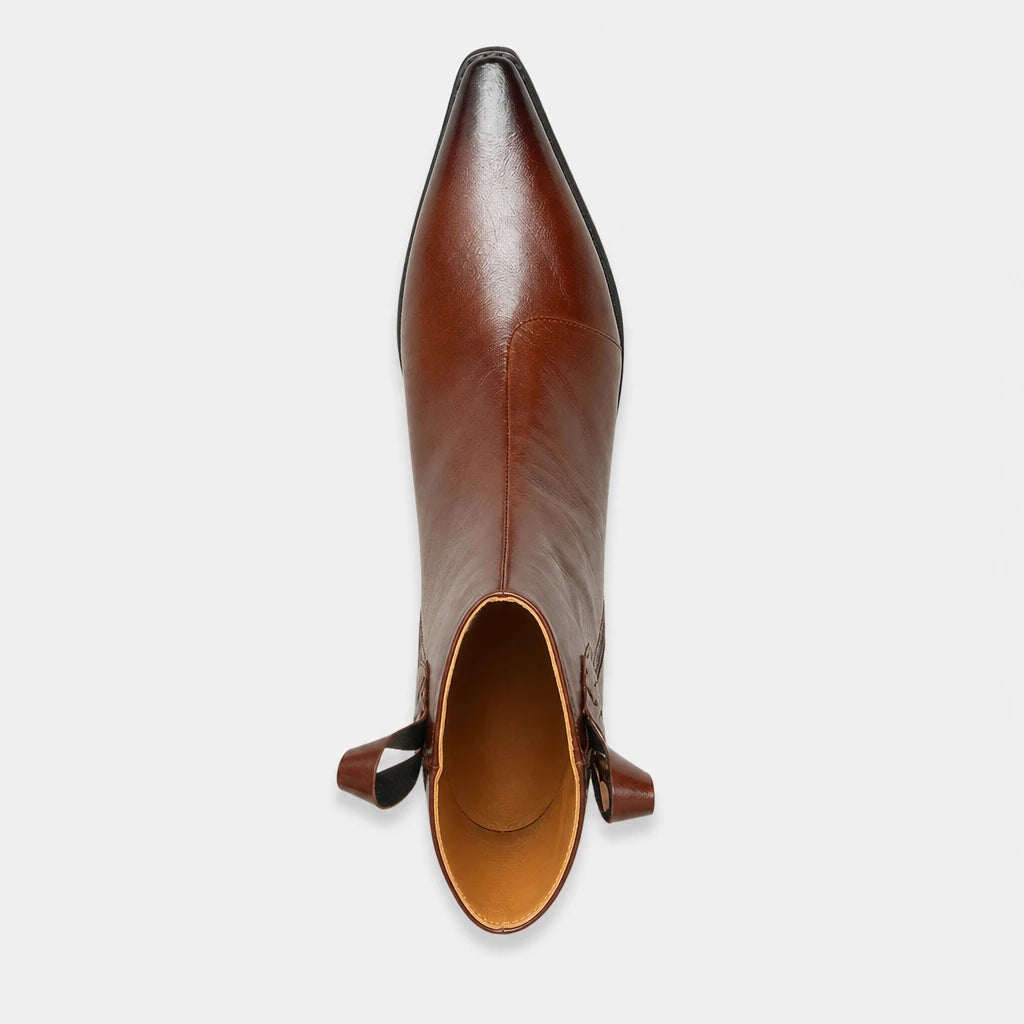 Cowboy Western Boots Pointed Toe Leather