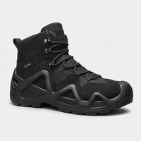 Men'S Black Ankle-High Tactical Boots