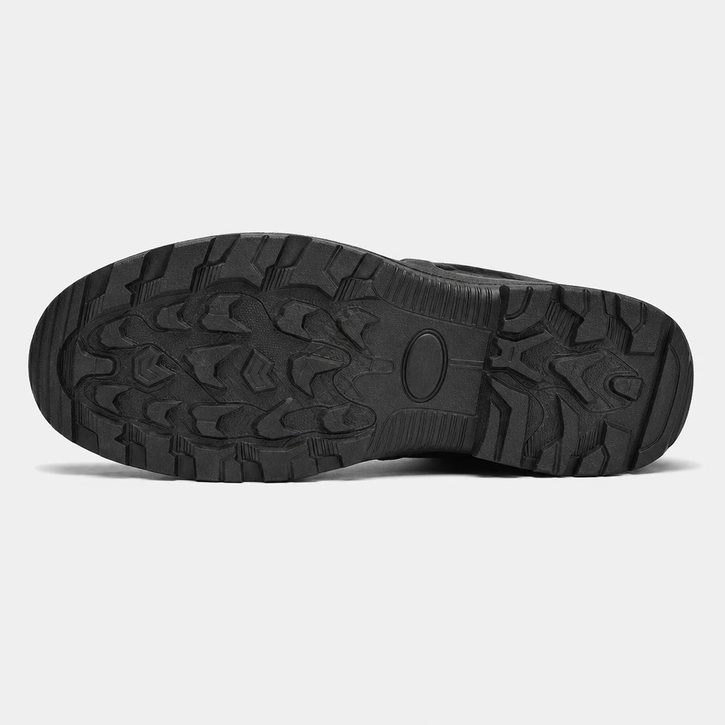 Men'S Black Ankle-High Tactical Boots