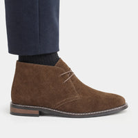 Men'S Brown Suede Chukka Boots