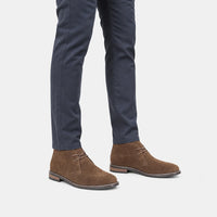 Men'S Brown Suede Chukka Boots