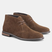 Men'S Brown Suede Chukka Boots