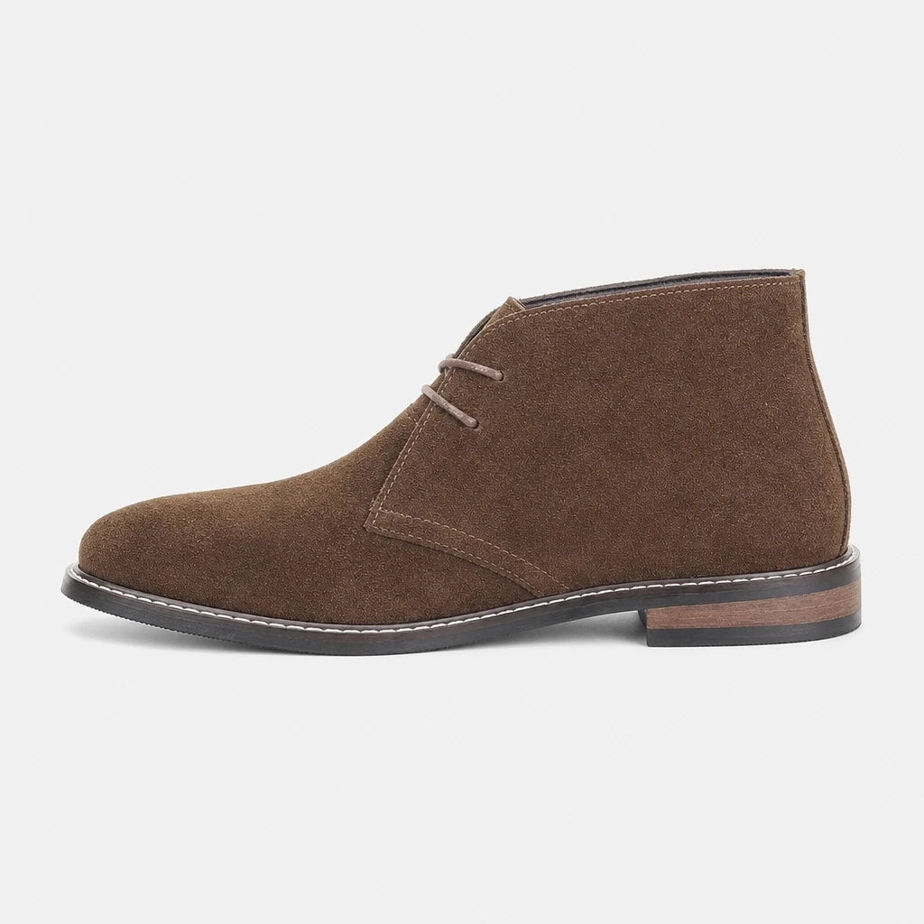 Men'S Brown Suede Chukka Boots