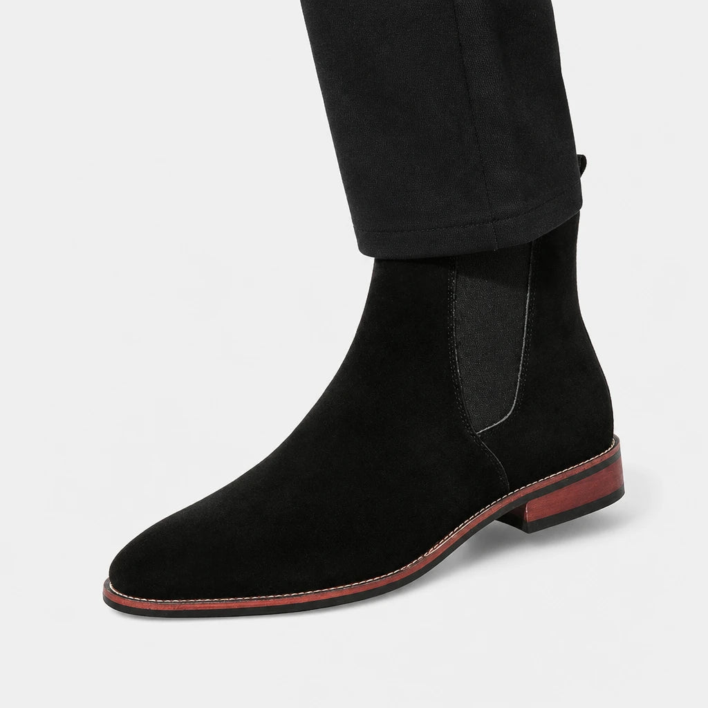Men'S Suede Chelsea Boots