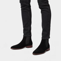Men'S Suede Chelsea Boots