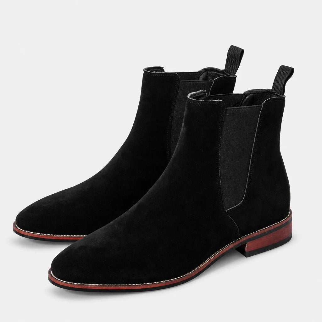 Men'S Suede Chelsea Boots