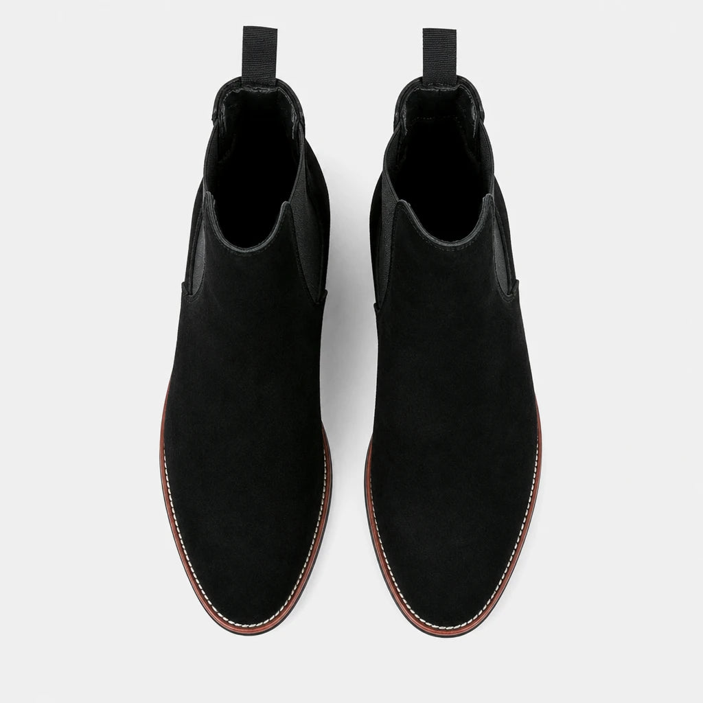 Men'S Suede Chelsea Boots