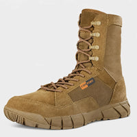 Men Tactical Combat Boots Suede