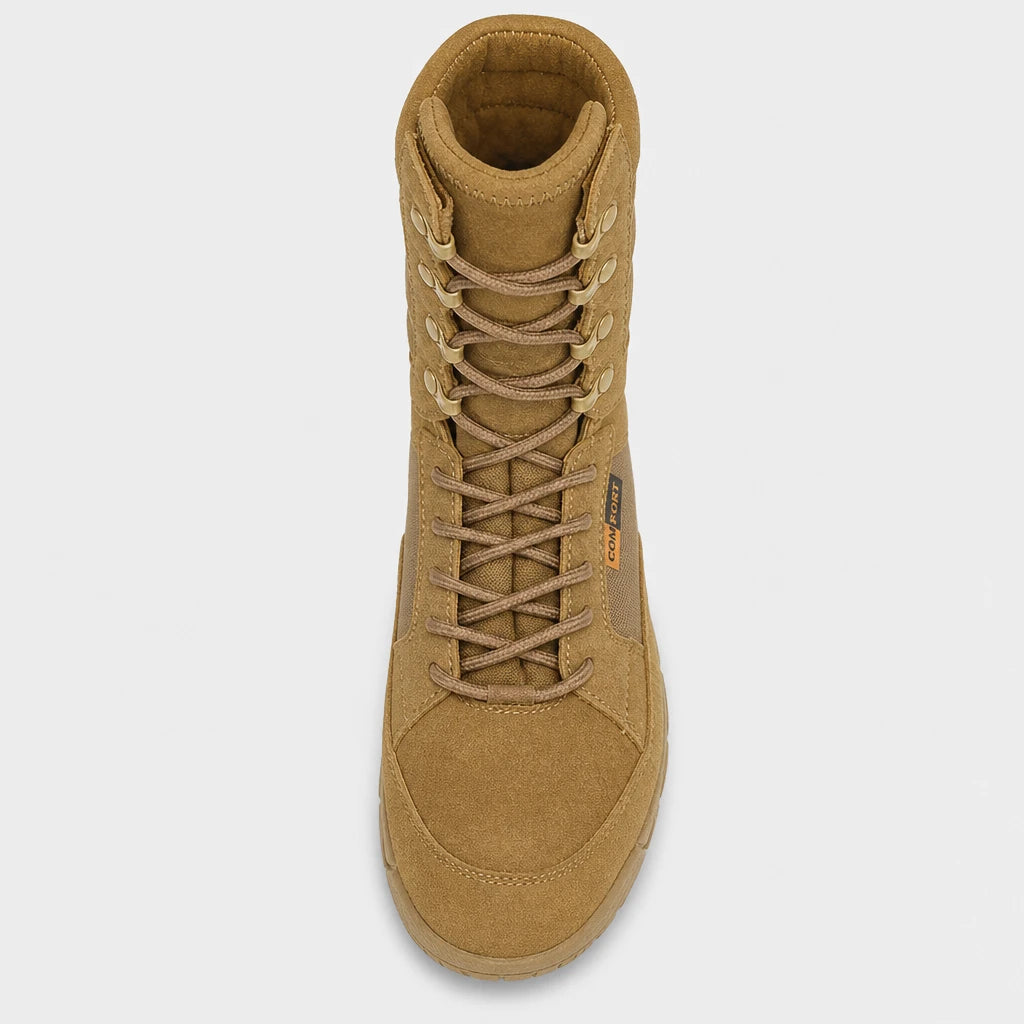 Men Tactical Combat Boots Suede