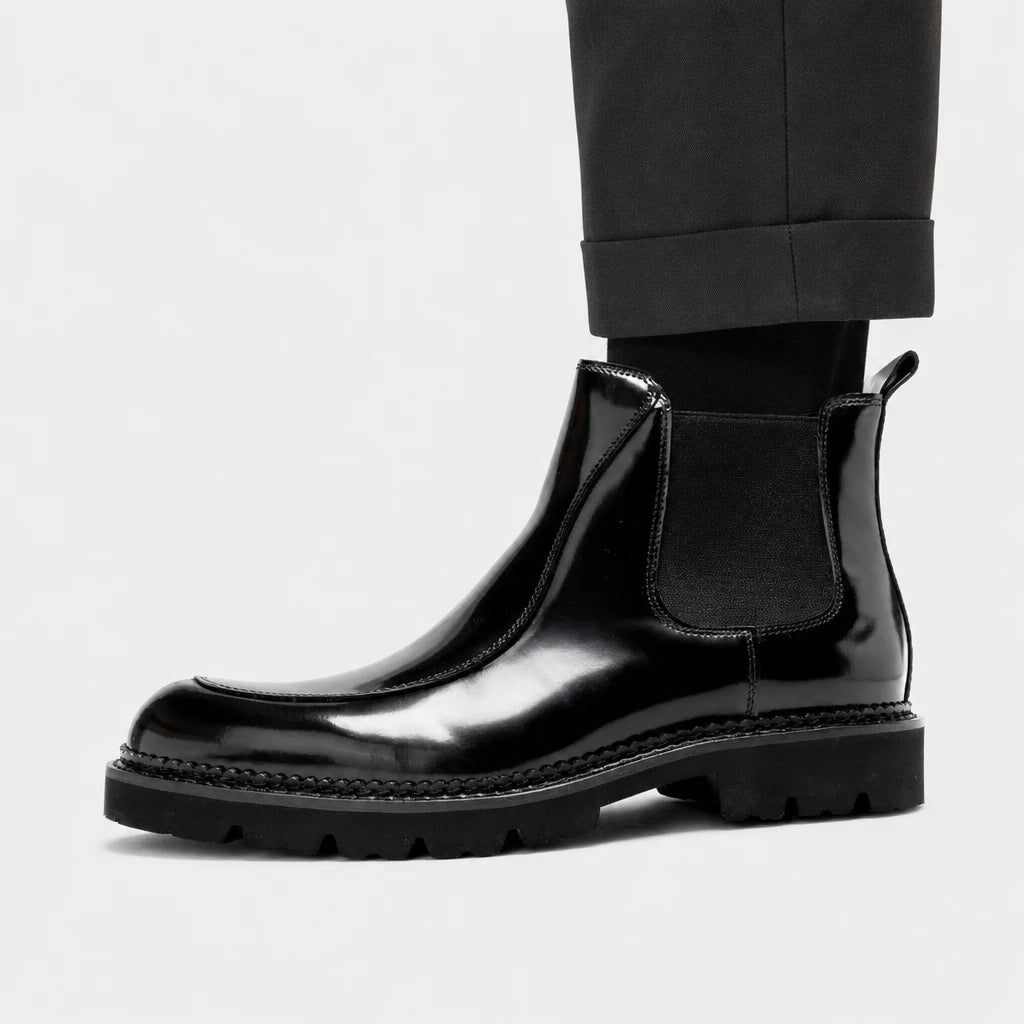 Mens Chelsea Boots Uk Black Leather