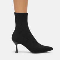 Sock Boots Pointed Toe Stretch Knit