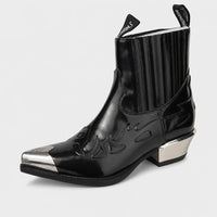 Western Boots For Women Metal Toe Cap Chelsea
