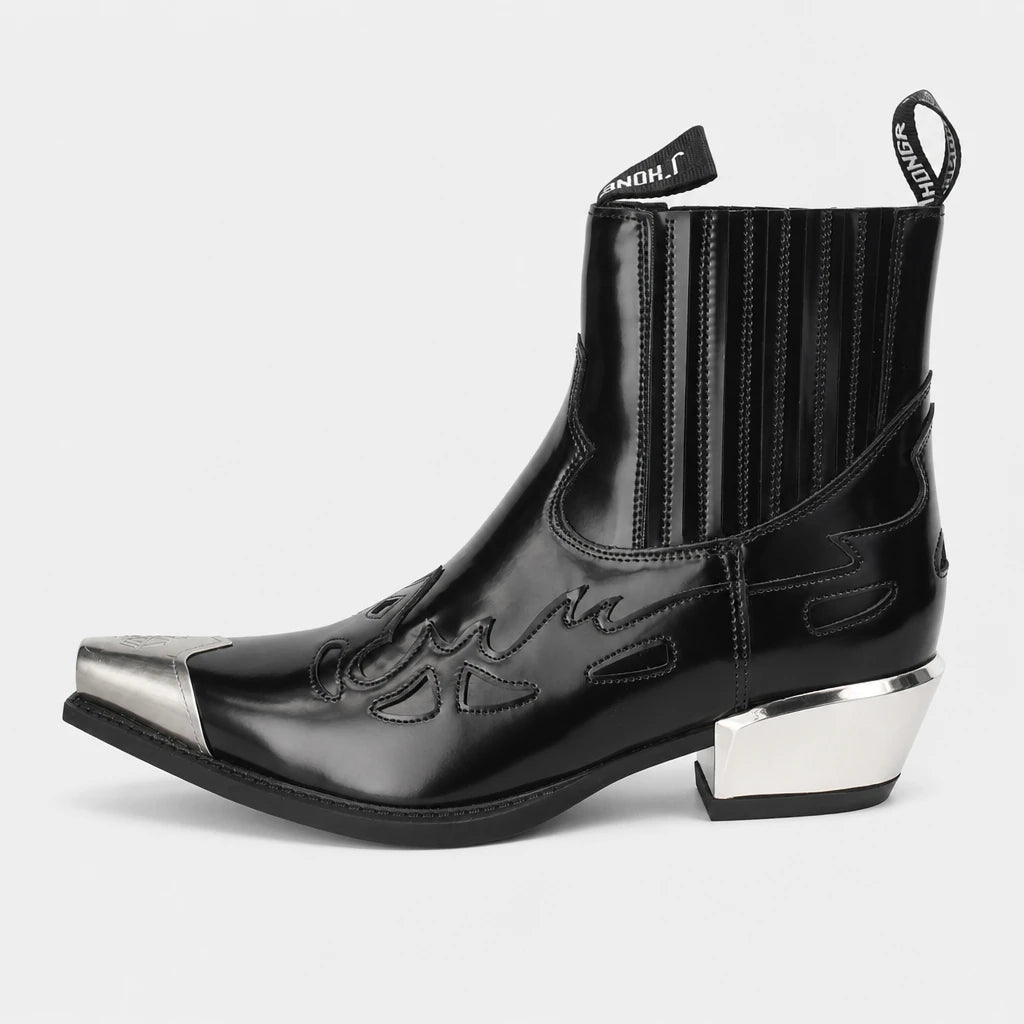 Western Boots For Women Metal Toe Cap Chelsea