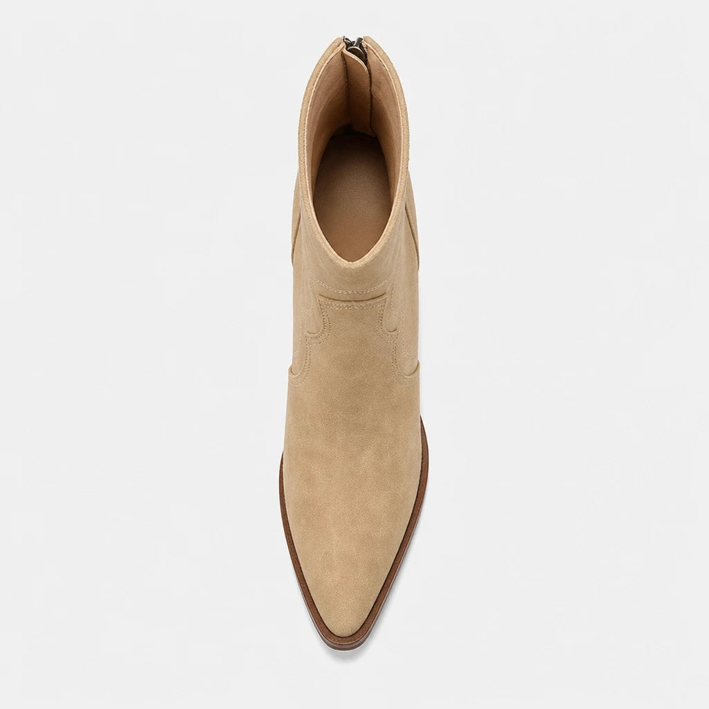 Women Boots Sale Pointed Toe Chunky Heel