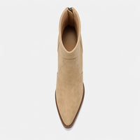 Women Boots Sale Pointed Toe Chunky Heel